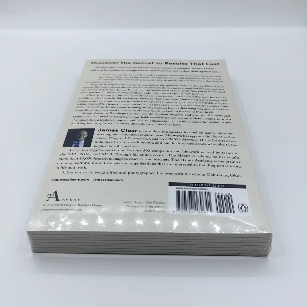 Atomic Habits By James Clear An Easy Proven Way To Build Good Habits Break Bad Ones Self-Management Self-Improvement Books